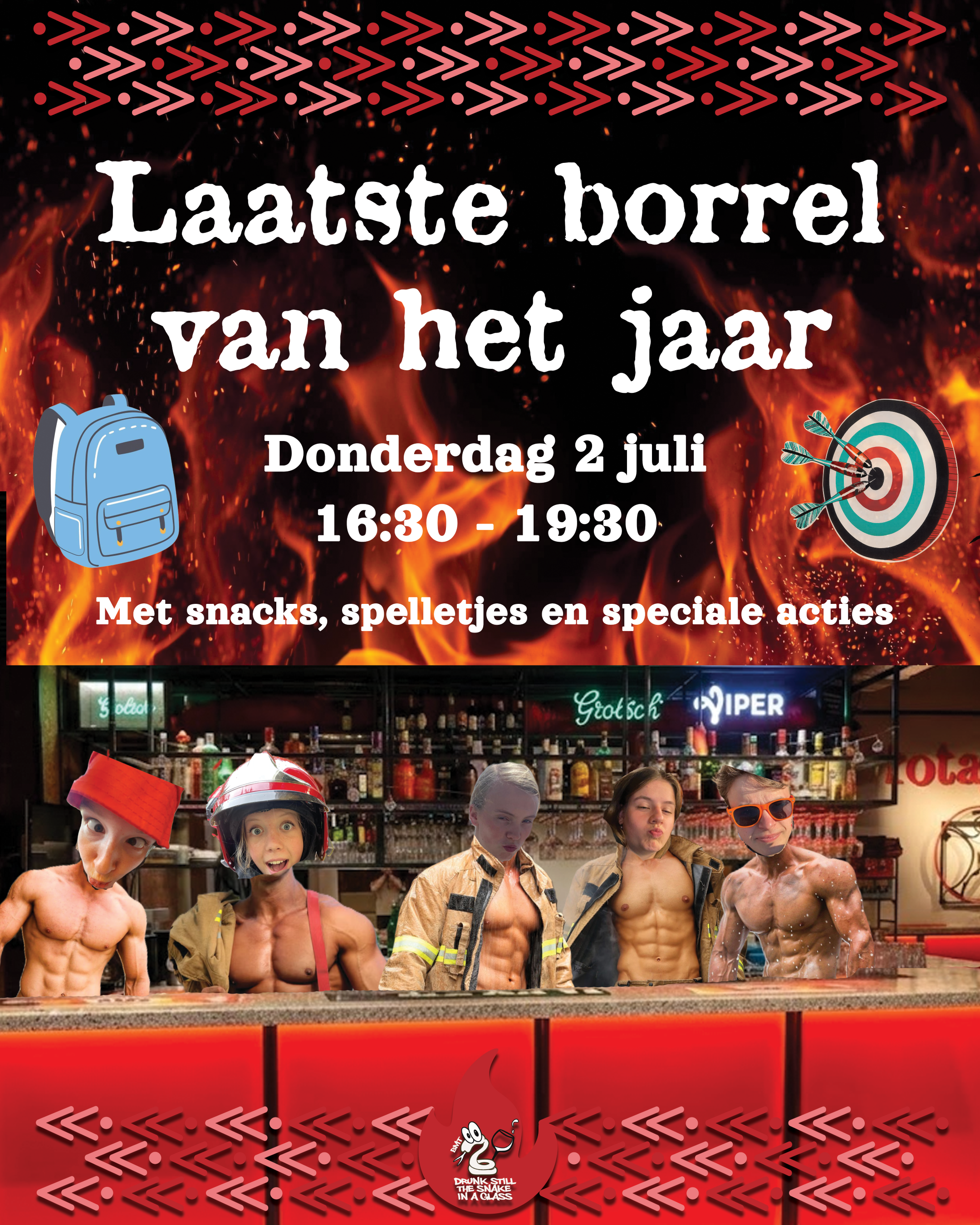 Laatste donderdagmiddagborrel van dit jaar!