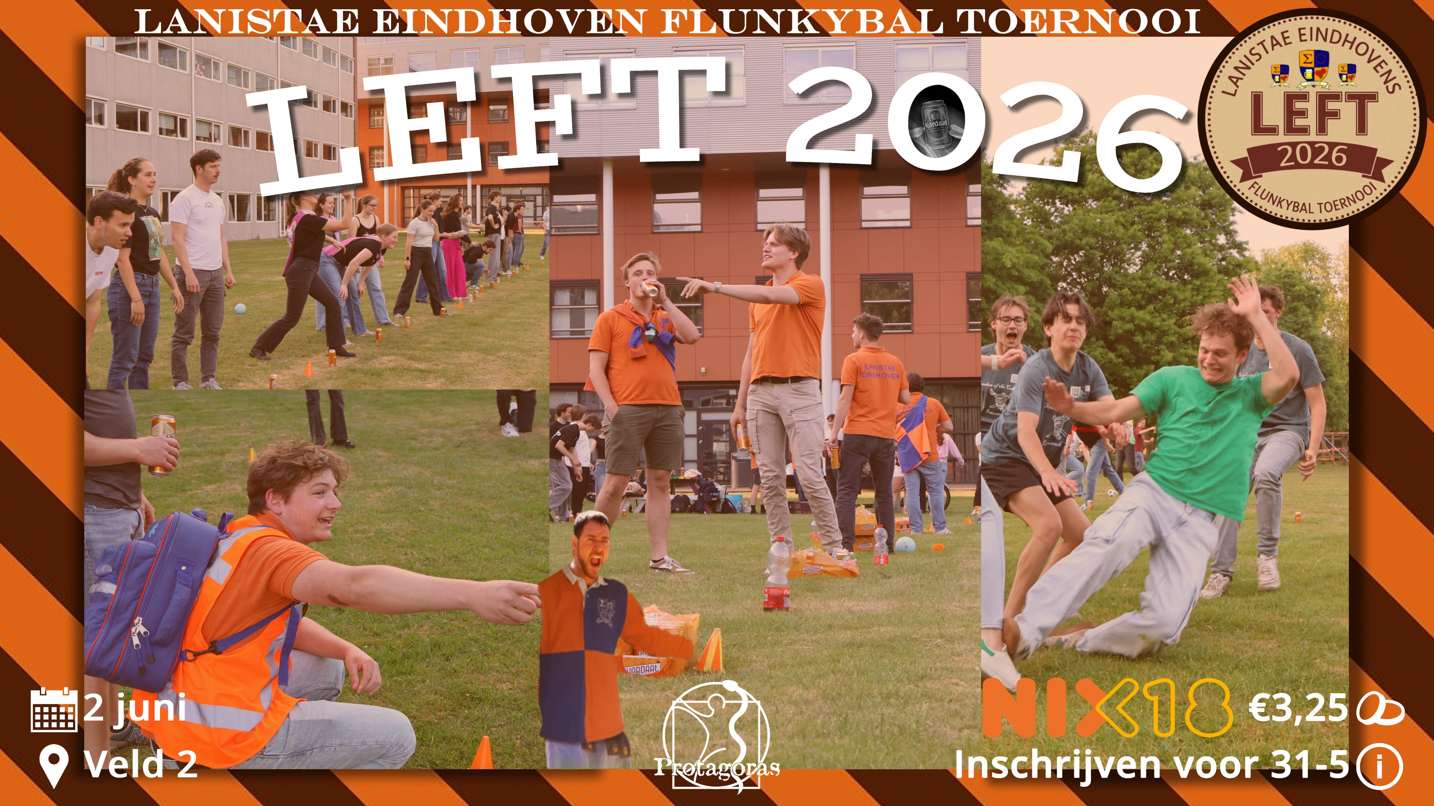 LEFT - Lanistae Eindhoven Flunkyball Toernooi 2026